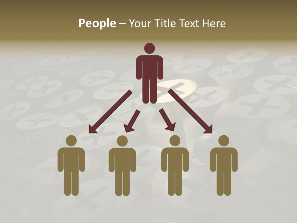 Black Decision Teamwork PowerPoint Template