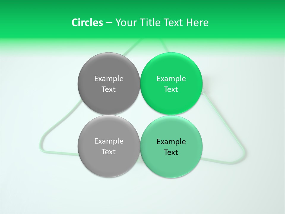 Electric Green Background PowerPoint Template