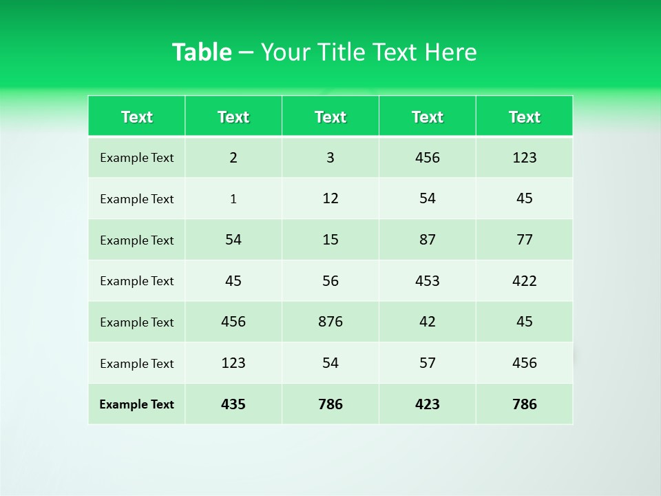 Electric Green Background PowerPoint Template
