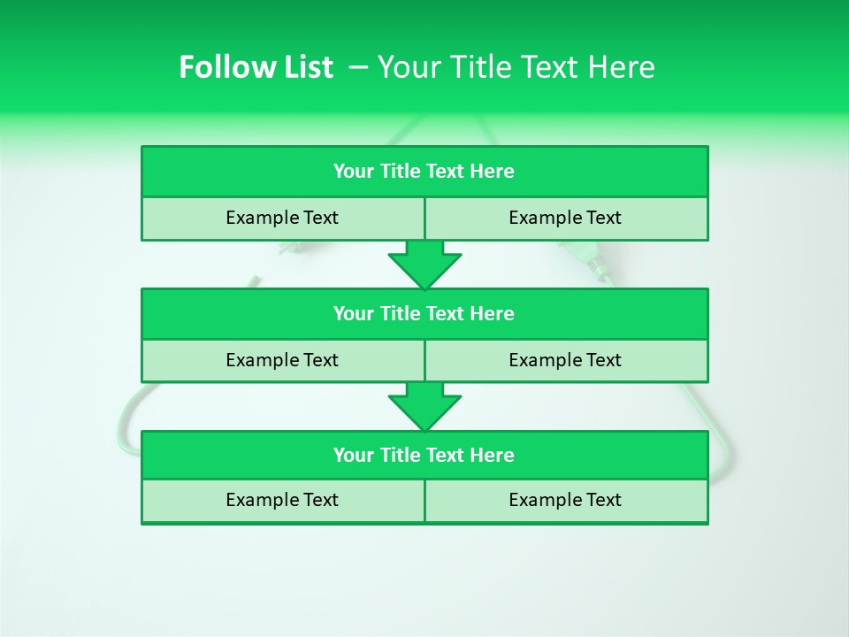 Electric Green Background PowerPoint Template