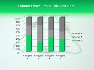 Electric Green Background PowerPoint Template