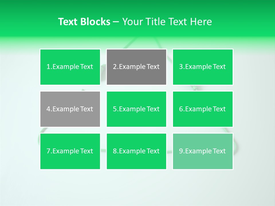 Electric Green Background PowerPoint Template