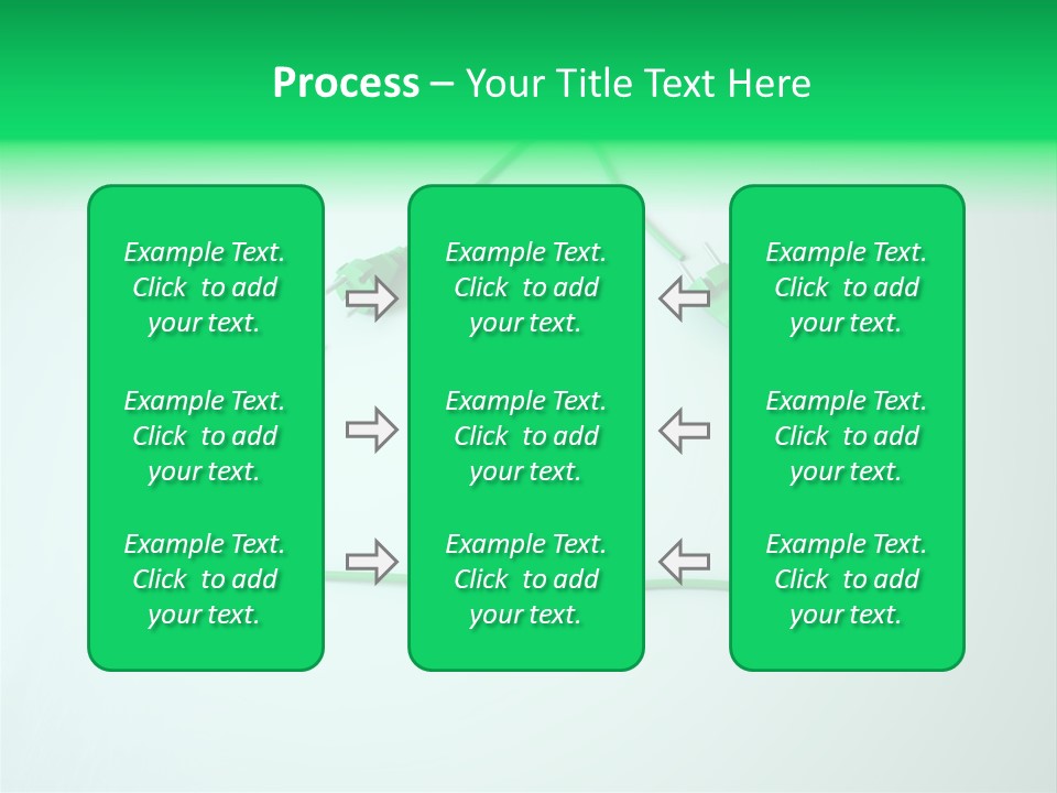 Electric Green Background PowerPoint Template
