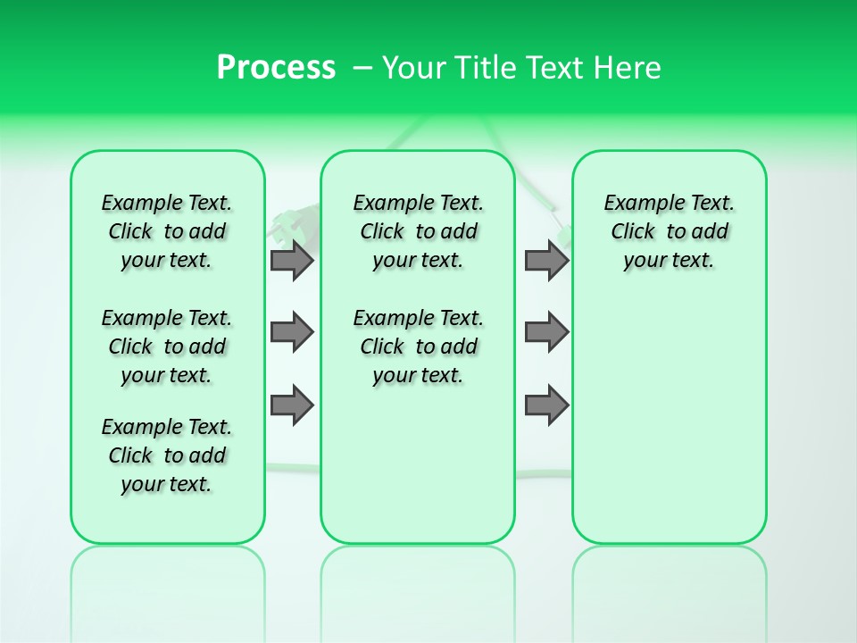 Electric Green Background PowerPoint Template