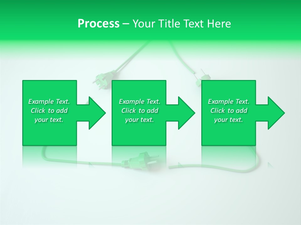 Electric Green Background PowerPoint Template