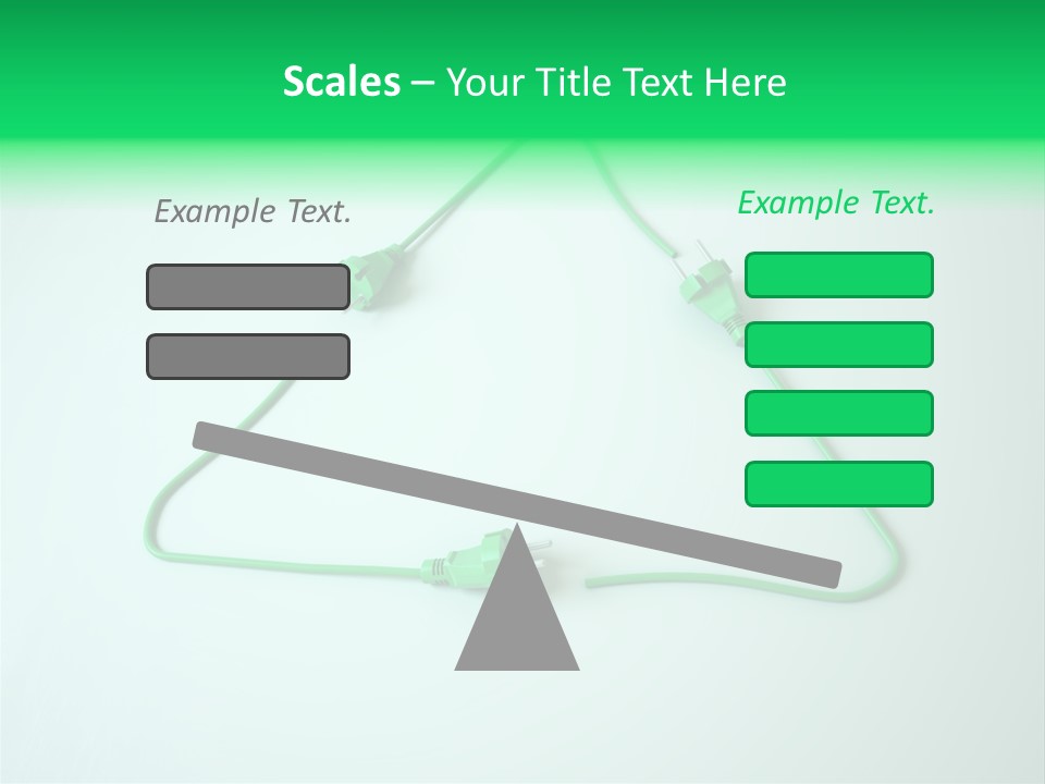 Electric Green Background PowerPoint Template