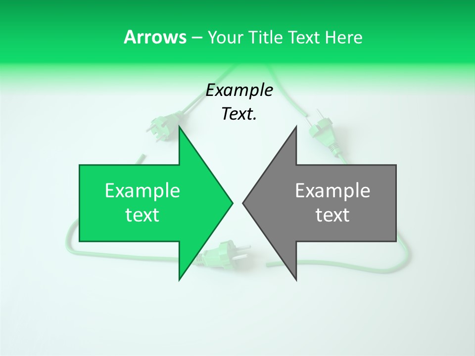 Electric Green Background PowerPoint Template