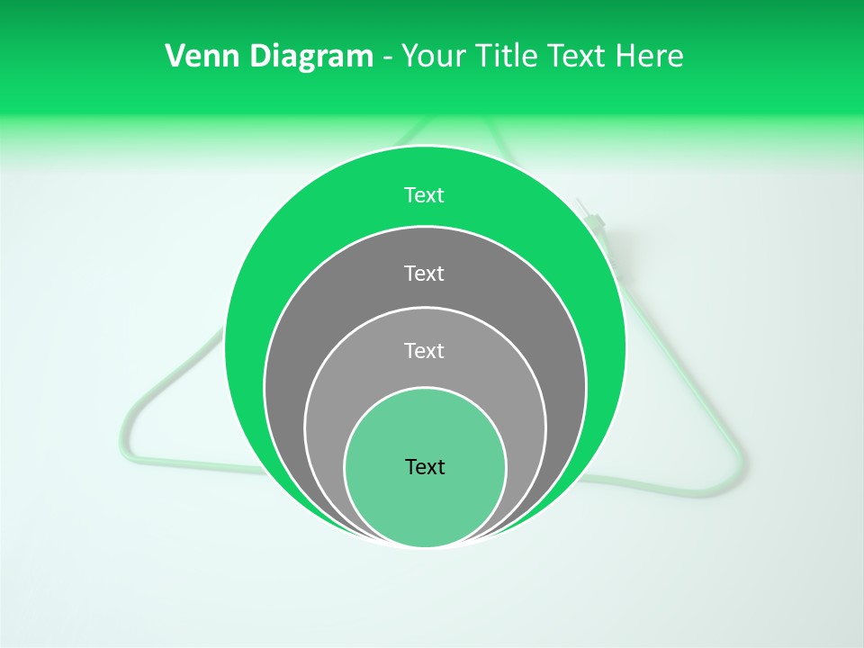 Electric Green Background PowerPoint Template