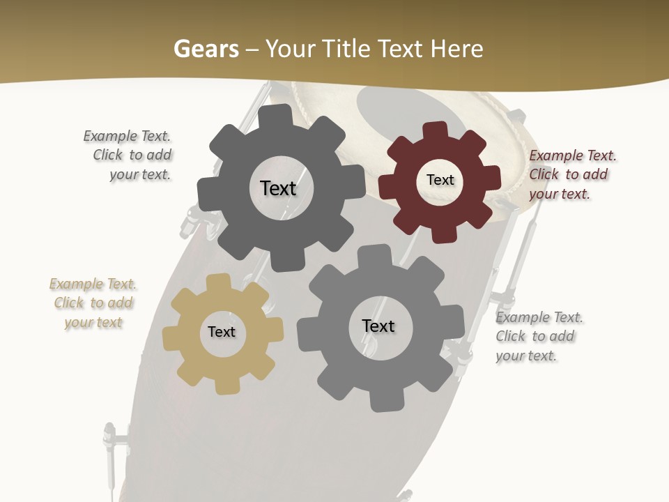Chair Figure Conference PowerPoint Template