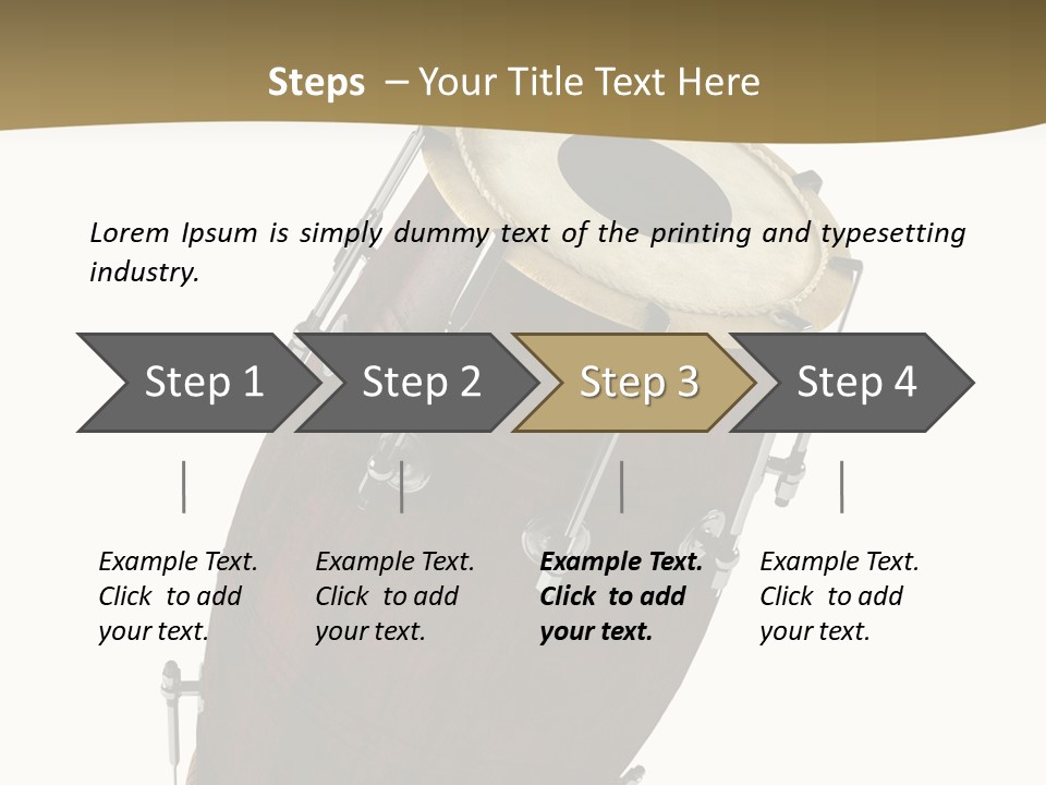 Chair Figure Conference PowerPoint Template