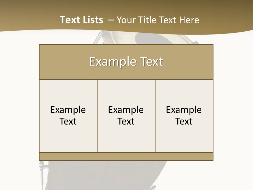 Chair Figure Conference PowerPoint Template