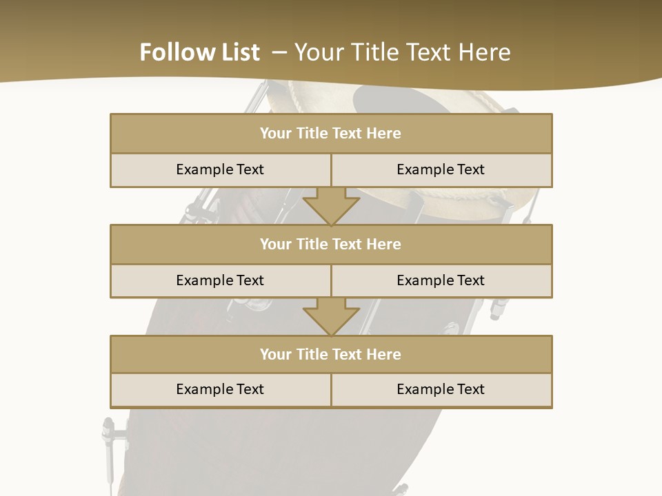 Chair Figure Conference PowerPoint Template