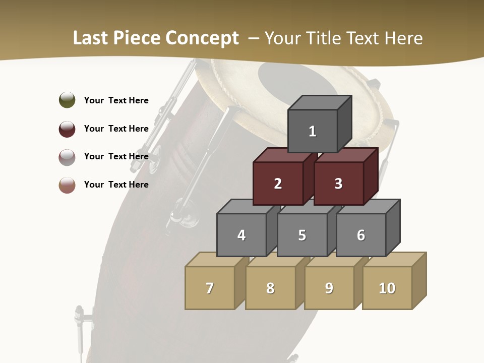 Chair Figure Conference PowerPoint Template