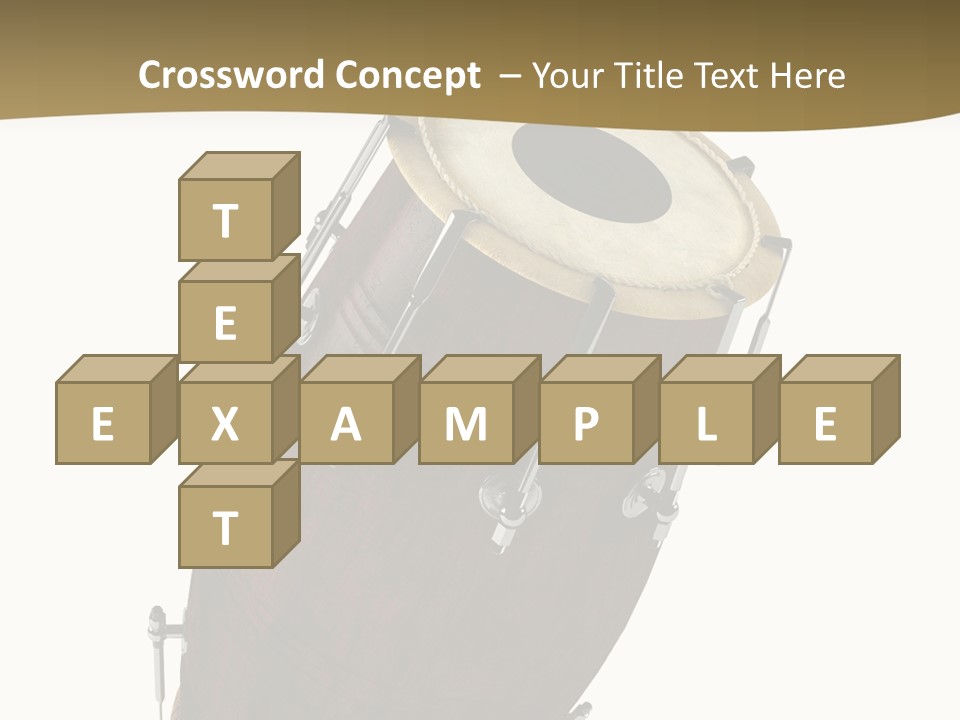 Chair Figure Conference PowerPoint Template