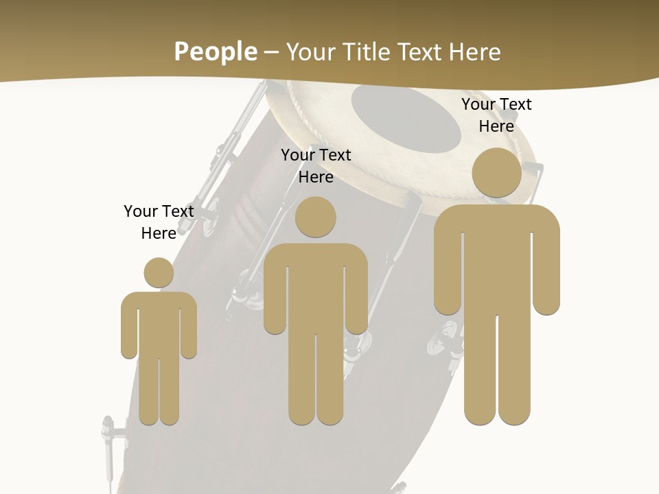 Chair Figure Conference PowerPoint Template