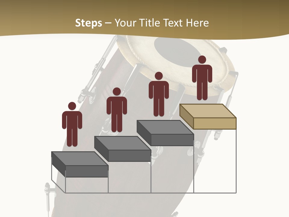 Chair Figure Conference PowerPoint Template