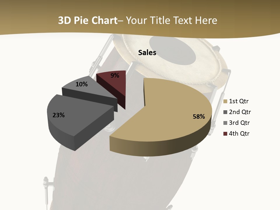 Chair Figure Conference PowerPoint Template