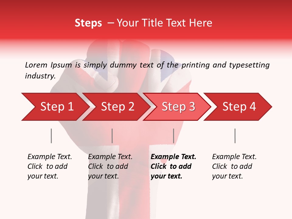 Fist National Nationalism PowerPoint Template