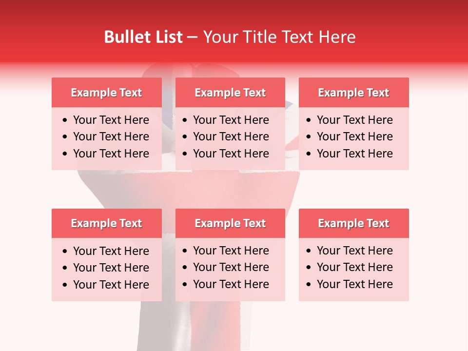 Fist National Nationalism PowerPoint Template