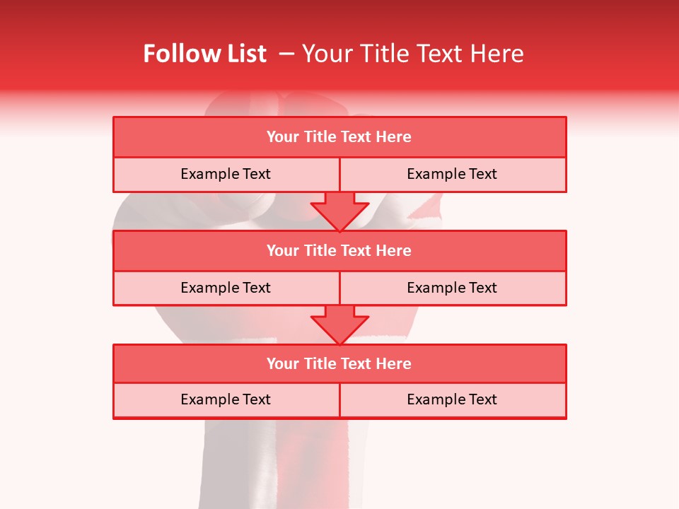 Fist National Nationalism PowerPoint Template