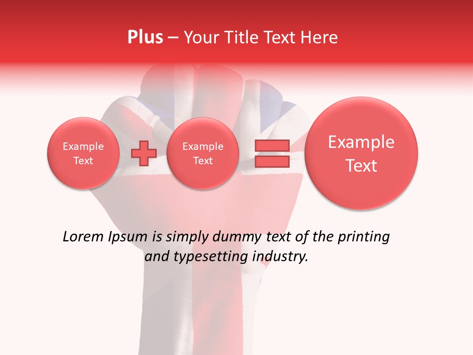 Fist National Nationalism PowerPoint Template