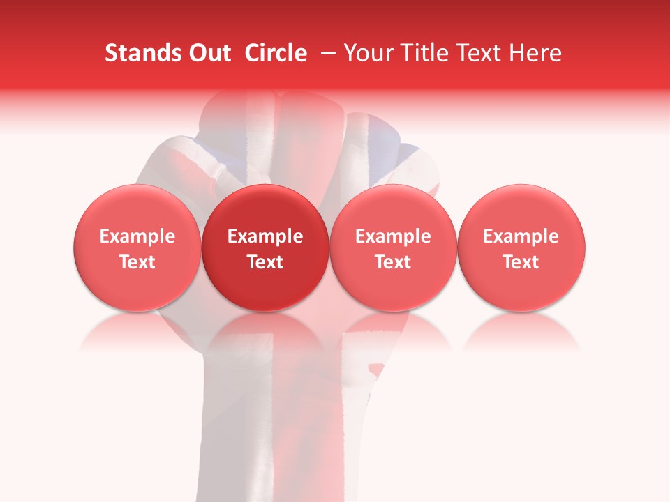 Fist National Nationalism PowerPoint Template