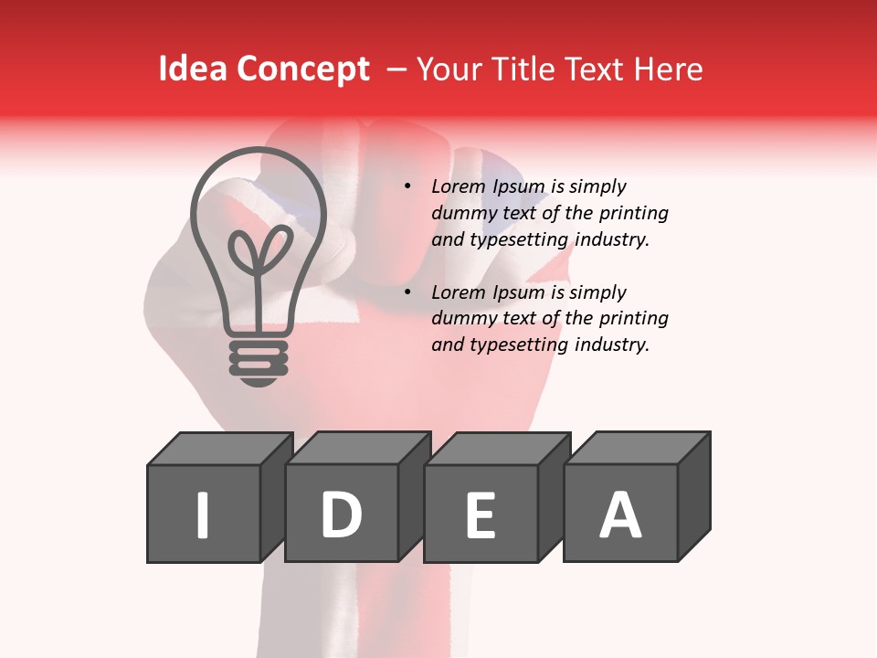 Fist National Nationalism PowerPoint Template