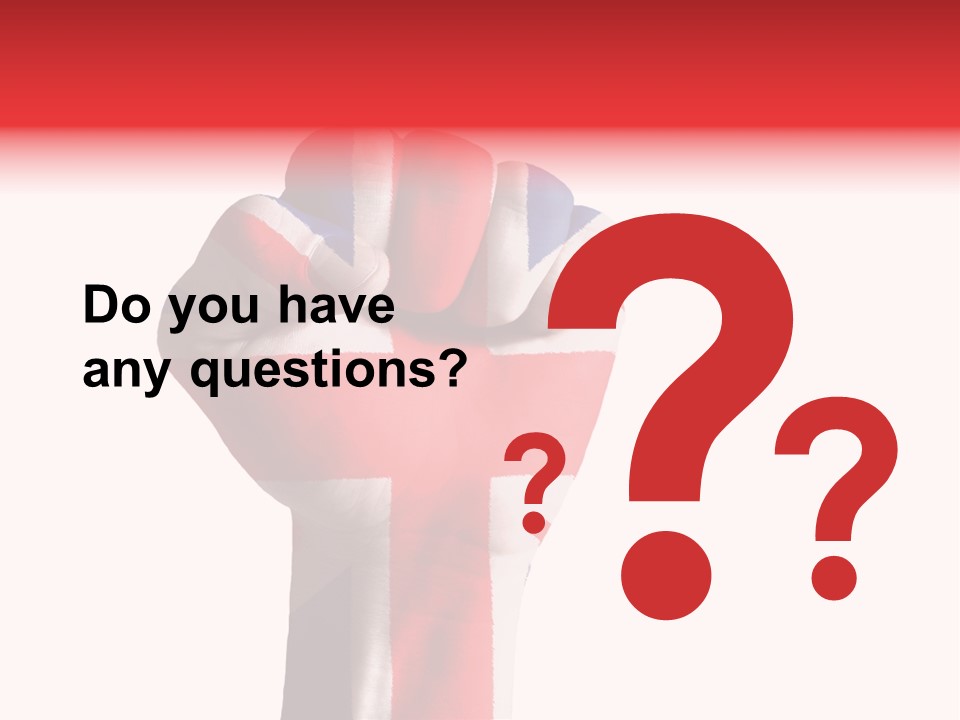 Fist National Nationalism PowerPoint Template