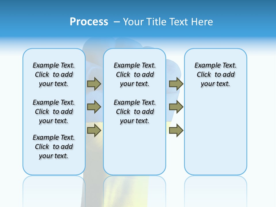 Flag Of The Ukrainian Force PowerPoint Template