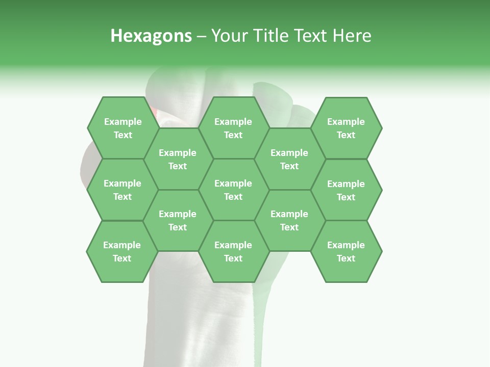 Aggressive Flag Force PowerPoint Template