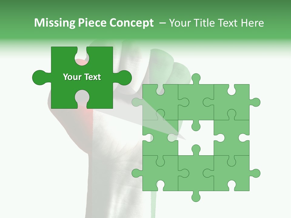 Aggressive Flag Force PowerPoint Template