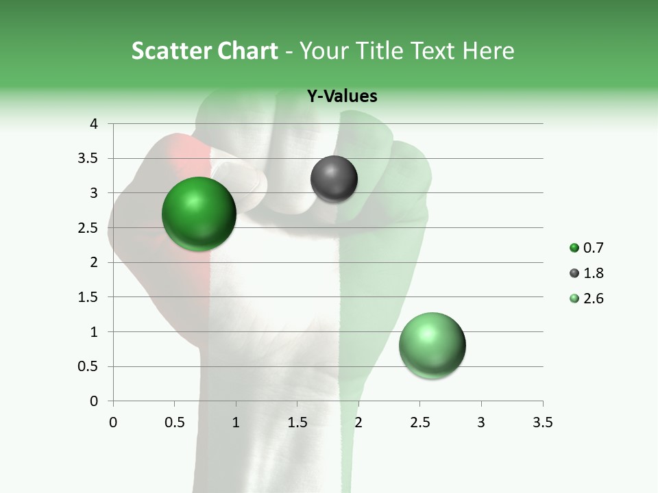 Aggressive Flag Force PowerPoint Template