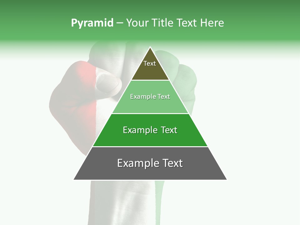Aggressive Flag Force PowerPoint Template