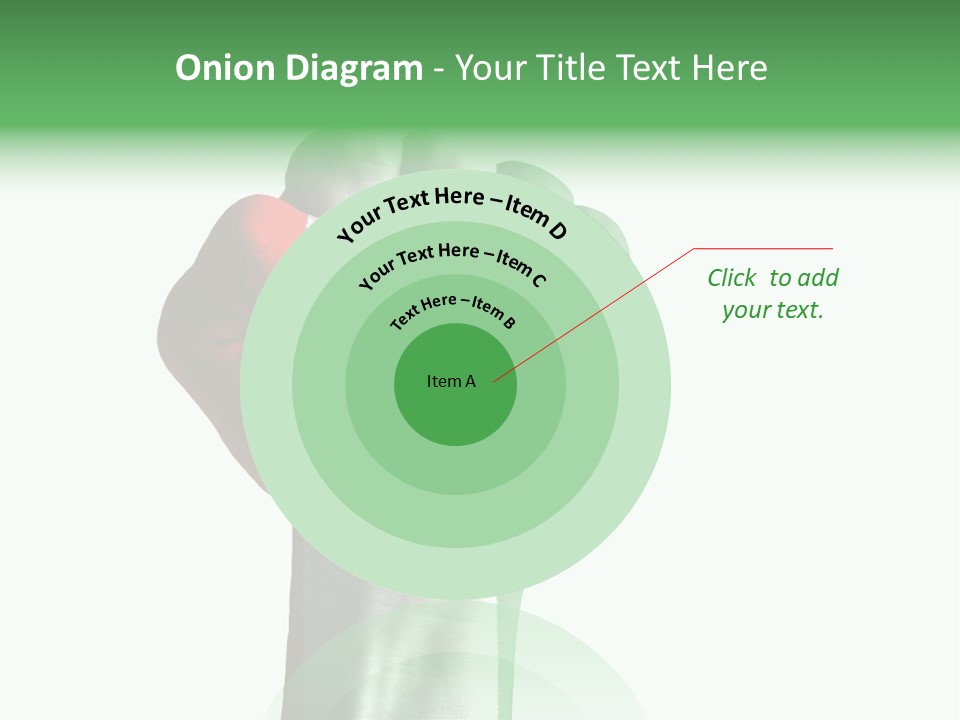 Aggressive Flag Force PowerPoint Template