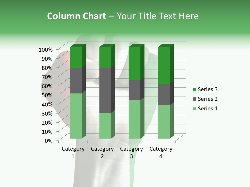 Aggressive Flag Force PowerPoint Template