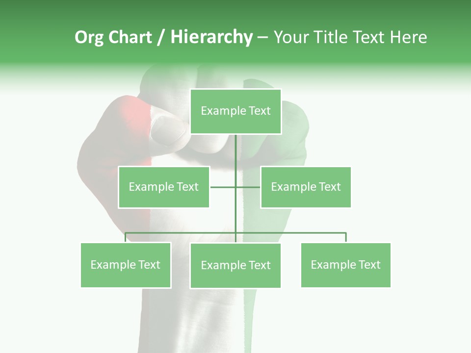 Aggressive Flag Force PowerPoint Template