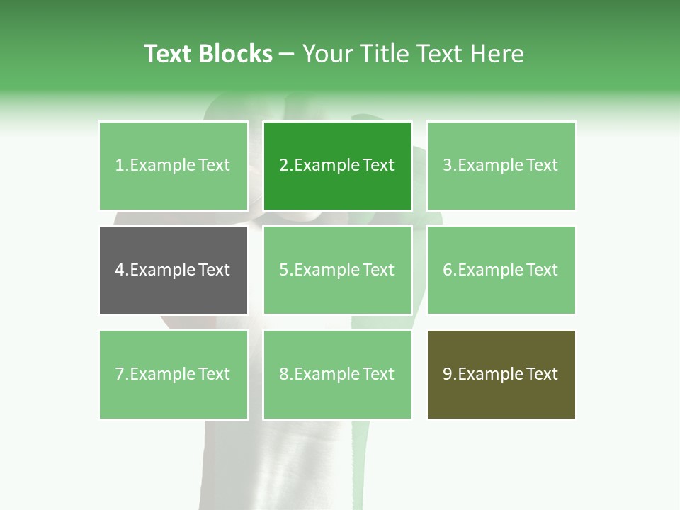 Aggressive Flag Force PowerPoint Template