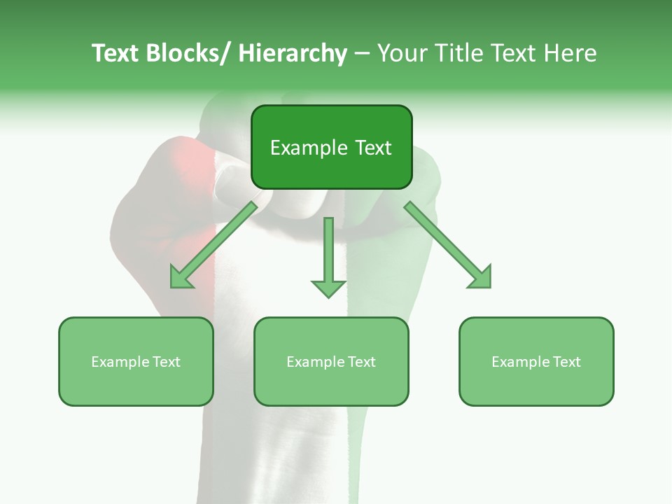 Aggressive Flag Force PowerPoint Template