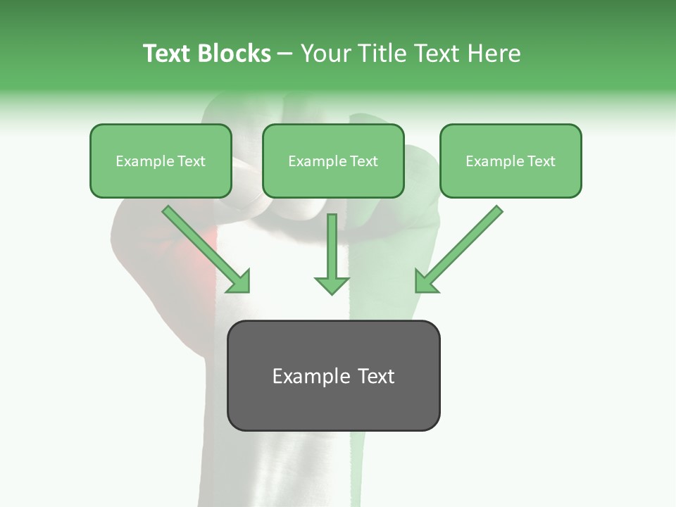 Aggressive Flag Force PowerPoint Template