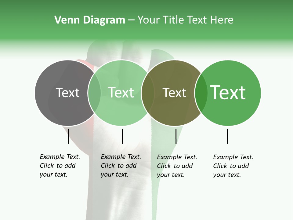 Aggressive Flag Force PowerPoint Template