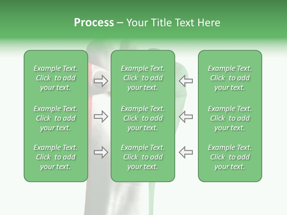 Aggressive Flag Force PowerPoint Template