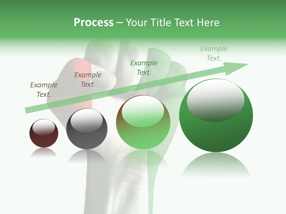 Aggressive Flag Force PowerPoint Template