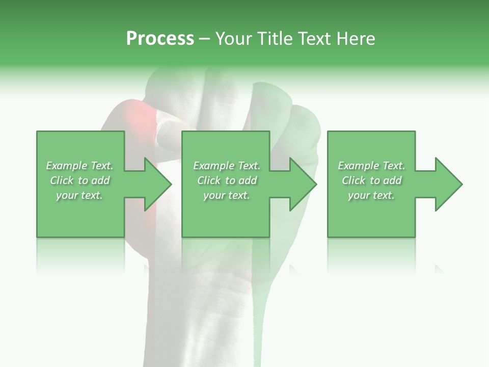 Aggressive Flag Force PowerPoint Template
