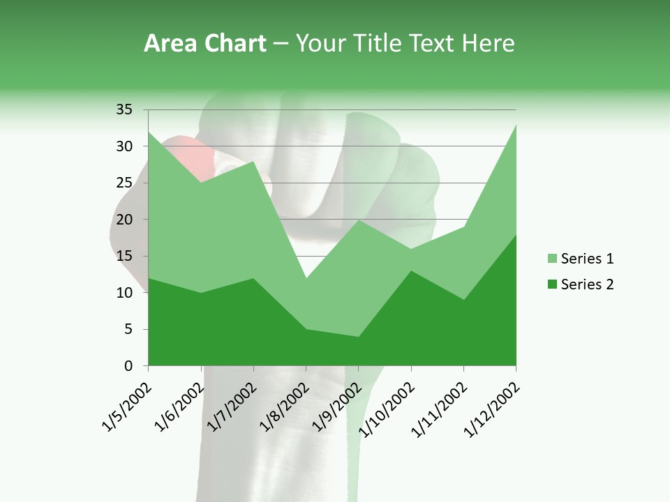 Aggressive Flag Force PowerPoint Template