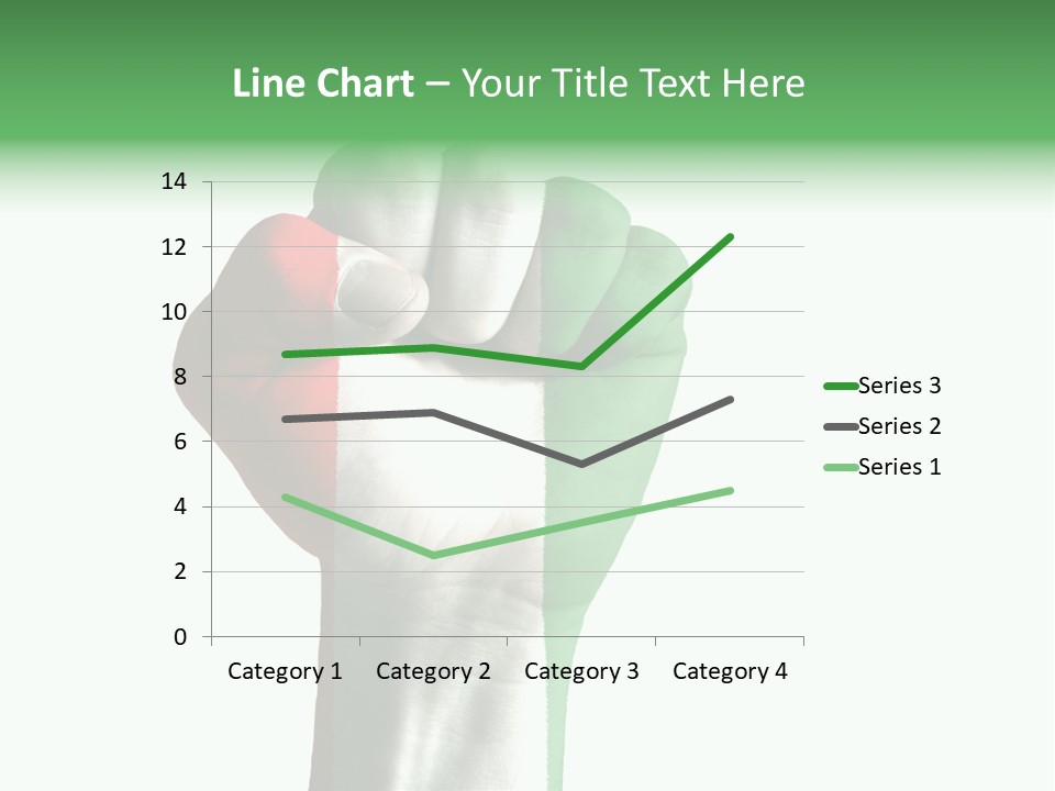 Aggressive Flag Force PowerPoint Template