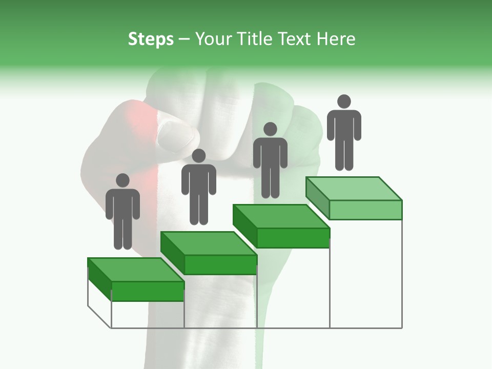 Aggressive Flag Force PowerPoint Template