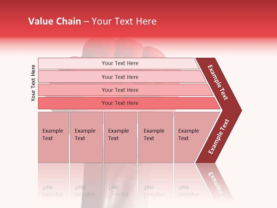 Flag Colorful Gesture PowerPoint Template