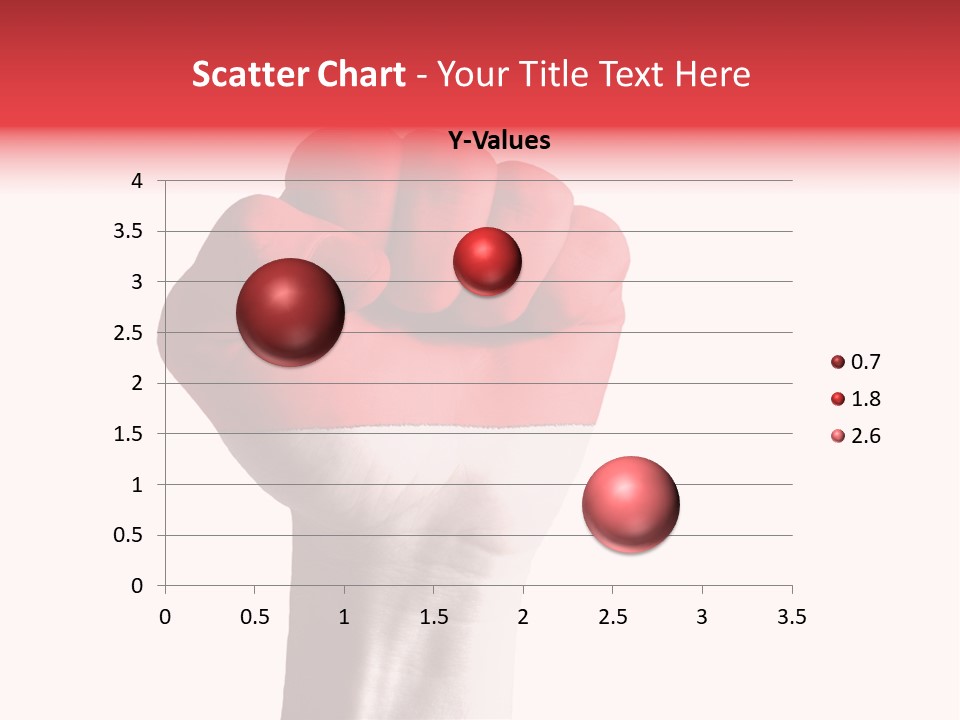 Flag Colorful Gesture PowerPoint Template