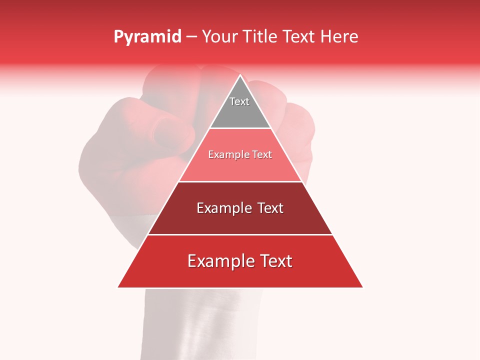 Flag Colorful Gesture PowerPoint Template