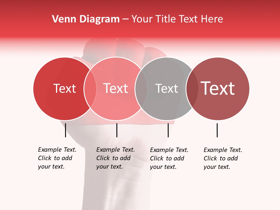 Flag Colorful Gesture PowerPoint Template